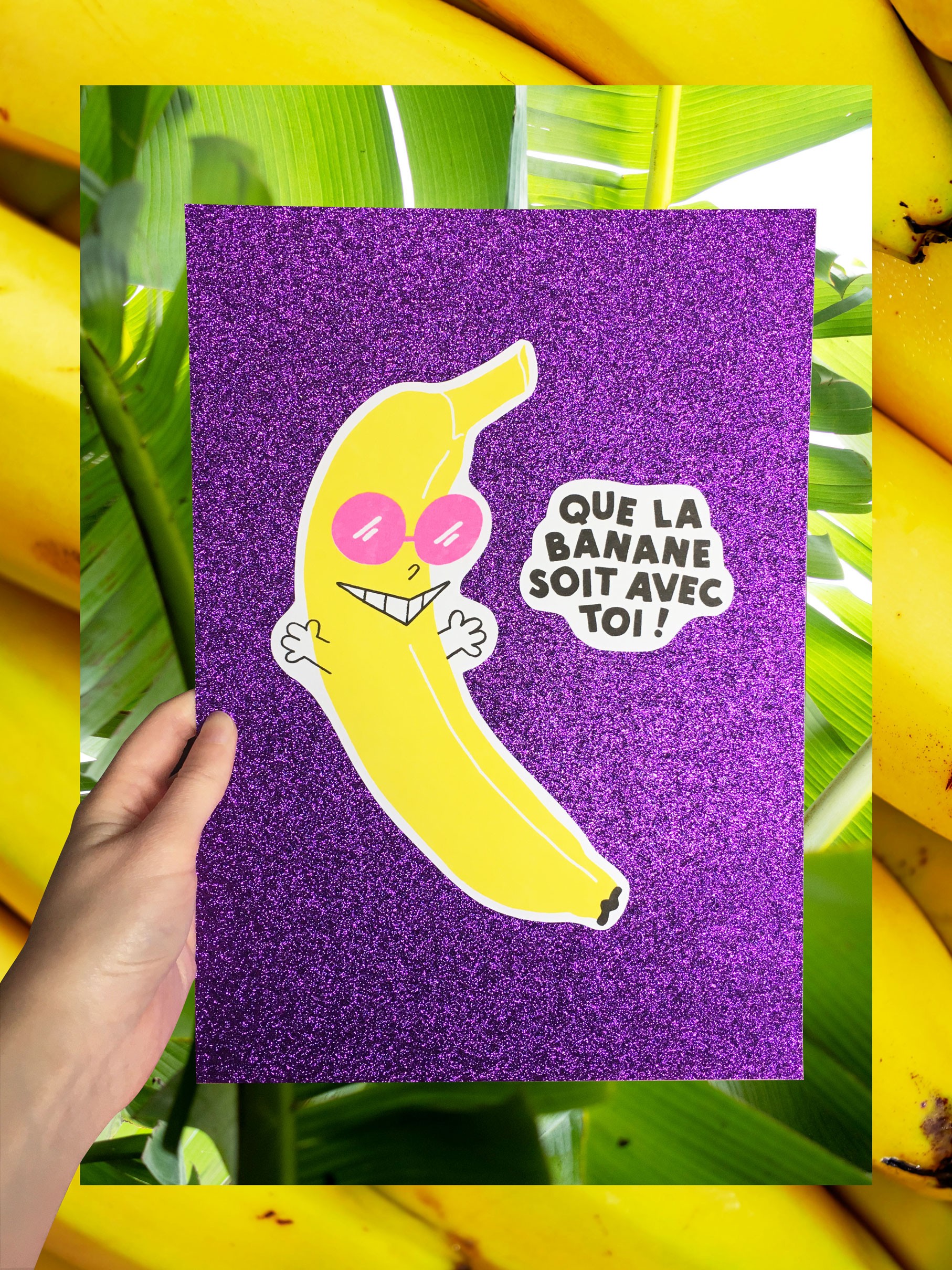o-ptits-coins-alix-rebora-interview-d-une-graphiste-aux-encres-fluos_alix-rebora-banane-paillette-violette.jpg